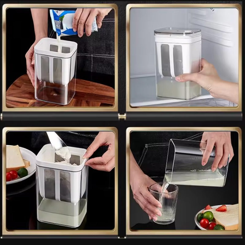 Ultra-Fine Greek Yogurt Strainer & Whey Separator