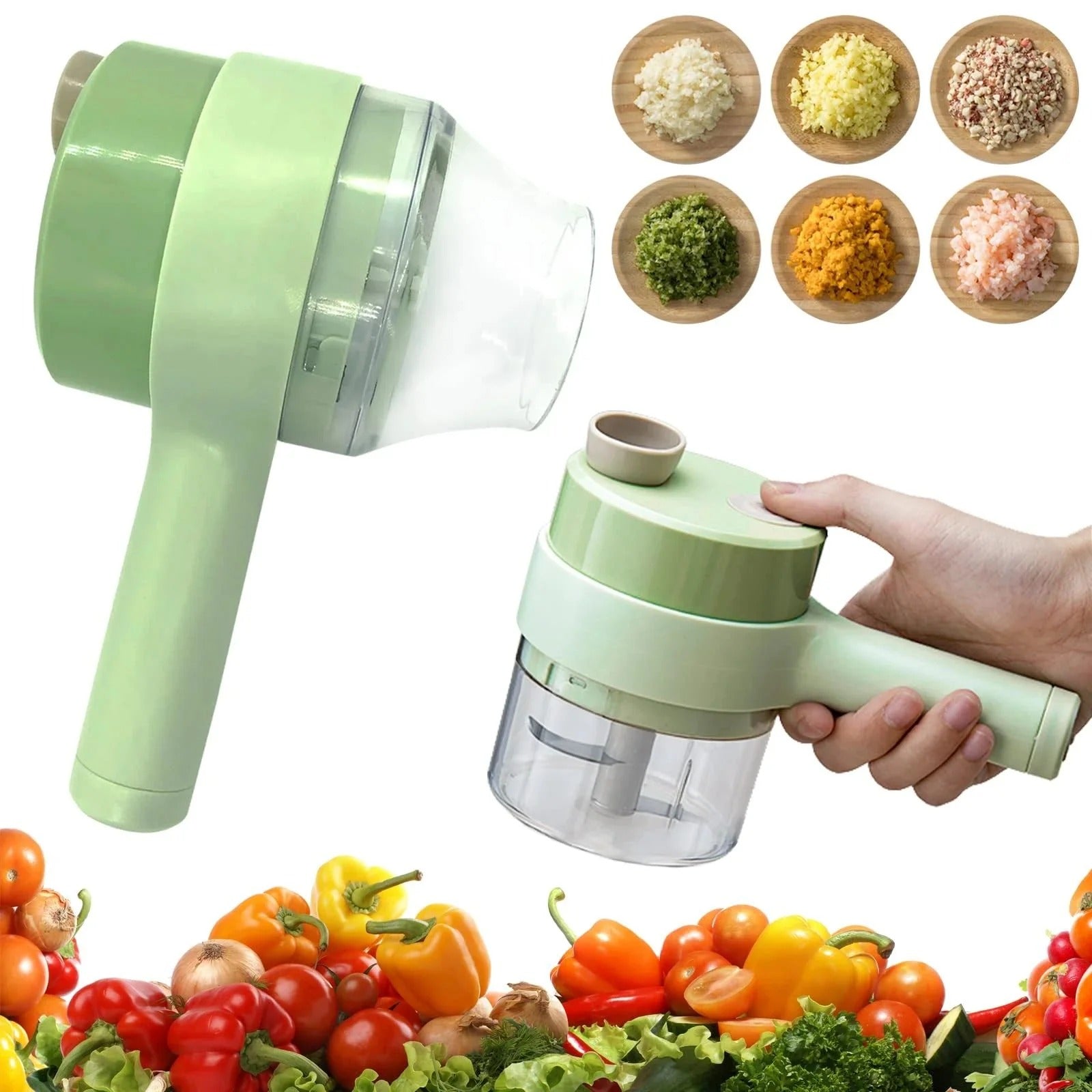 Multifunctional Handheld Electric Compact Chopper
