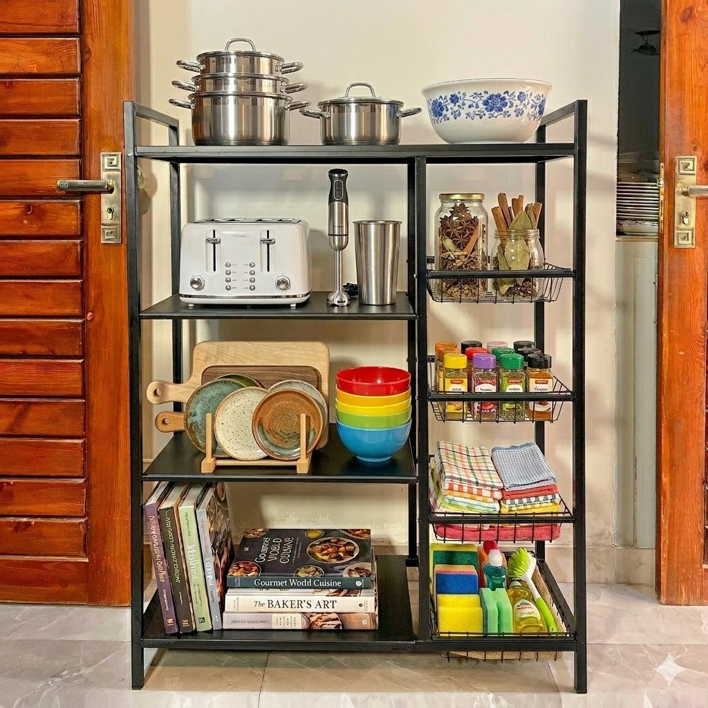 Multifunctional Storage Rack by Matrix